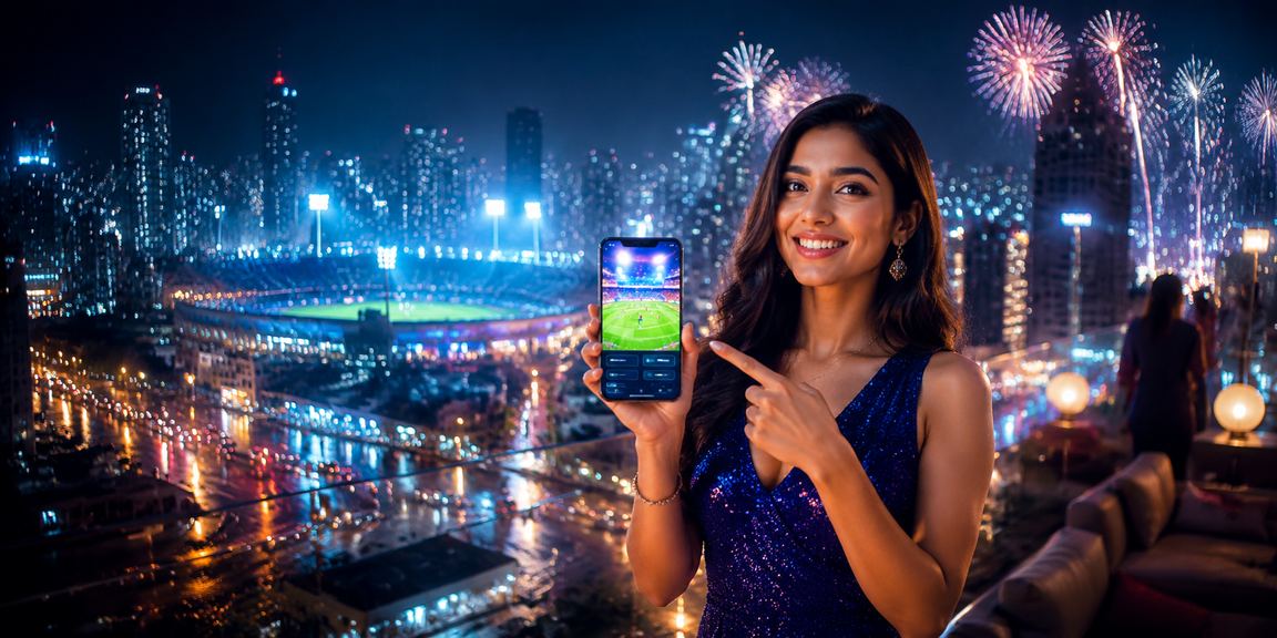 Mumbai cricket stadium lighting representing excitement of Aviator betting